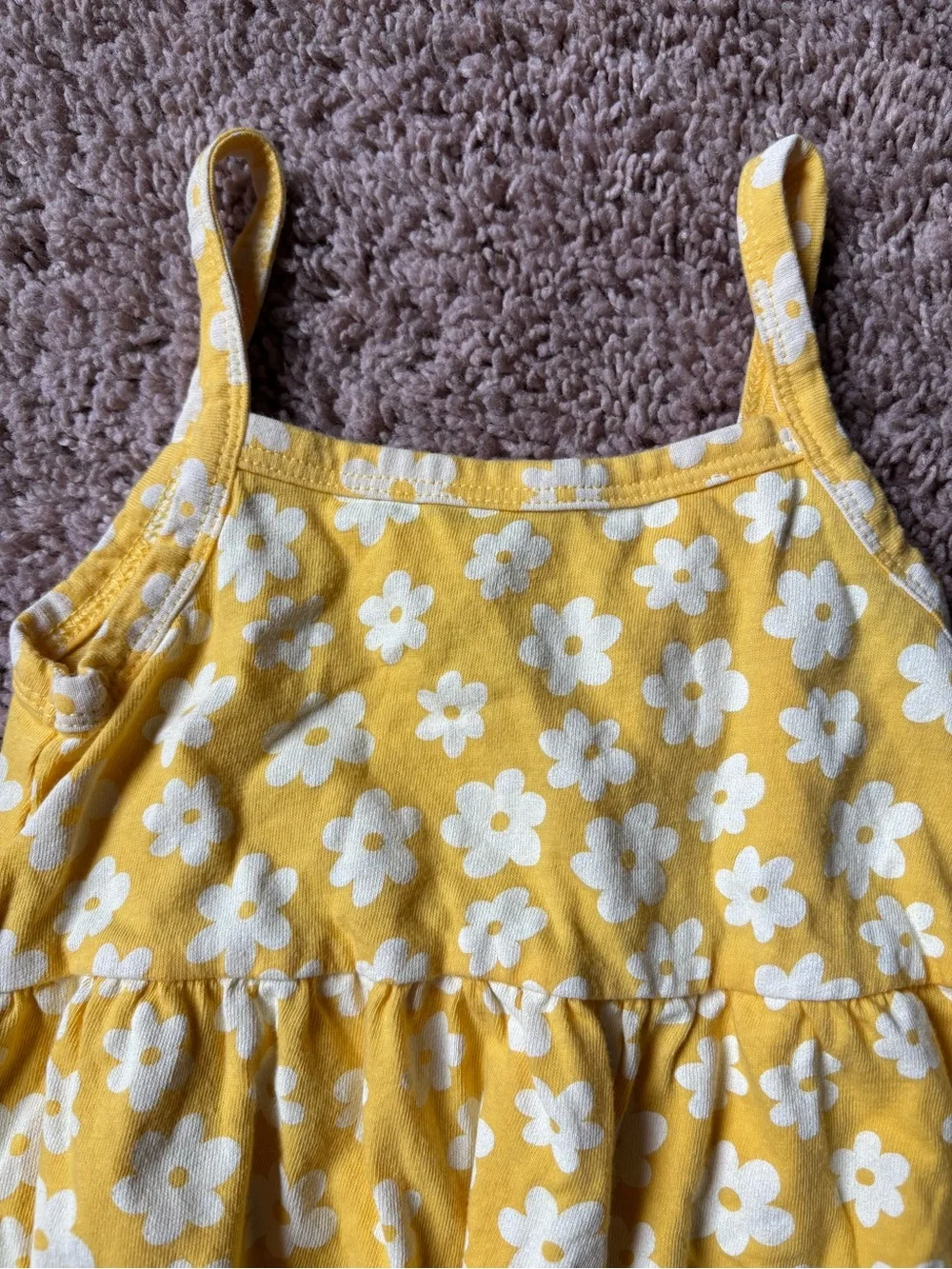 2T Old Navy Yellow Floral Dress